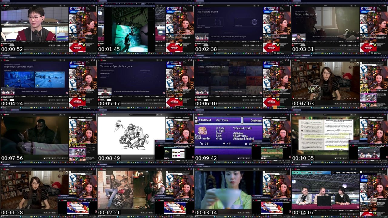 Contact-sheet preview of JessCapricorn's Twitch recording