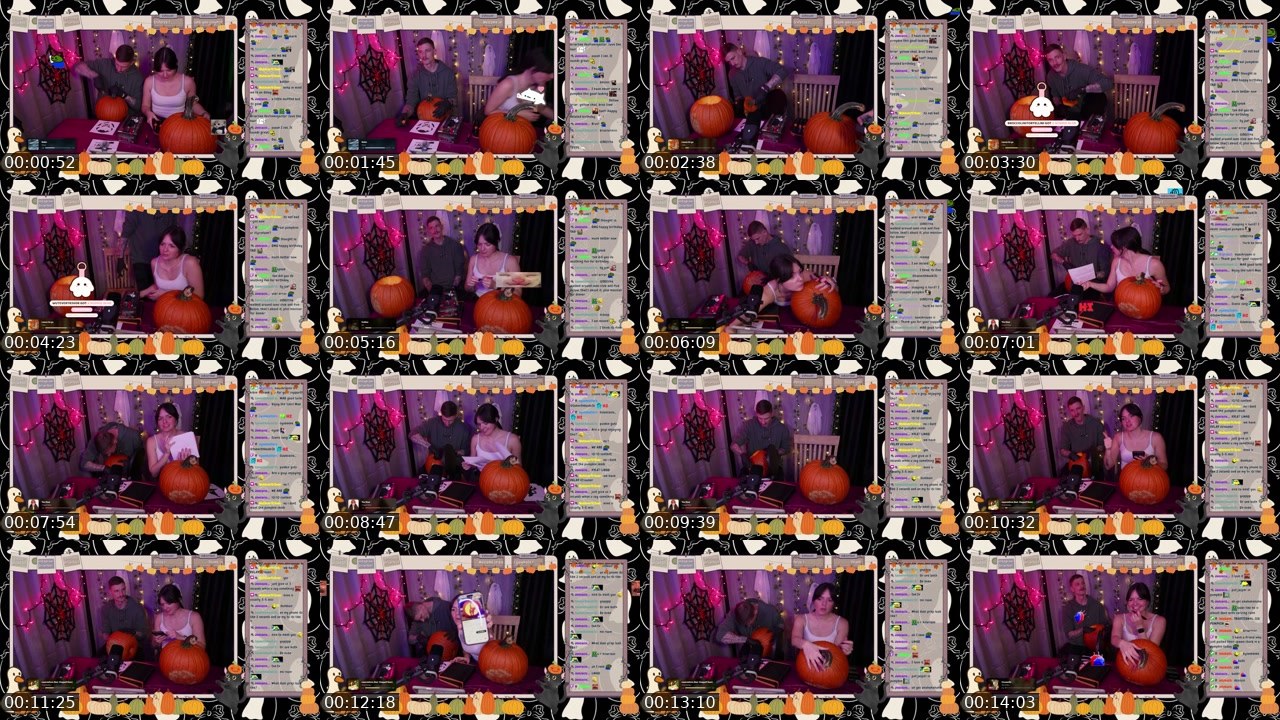 Contact-sheet preview of briarfeu1's Twitch recording