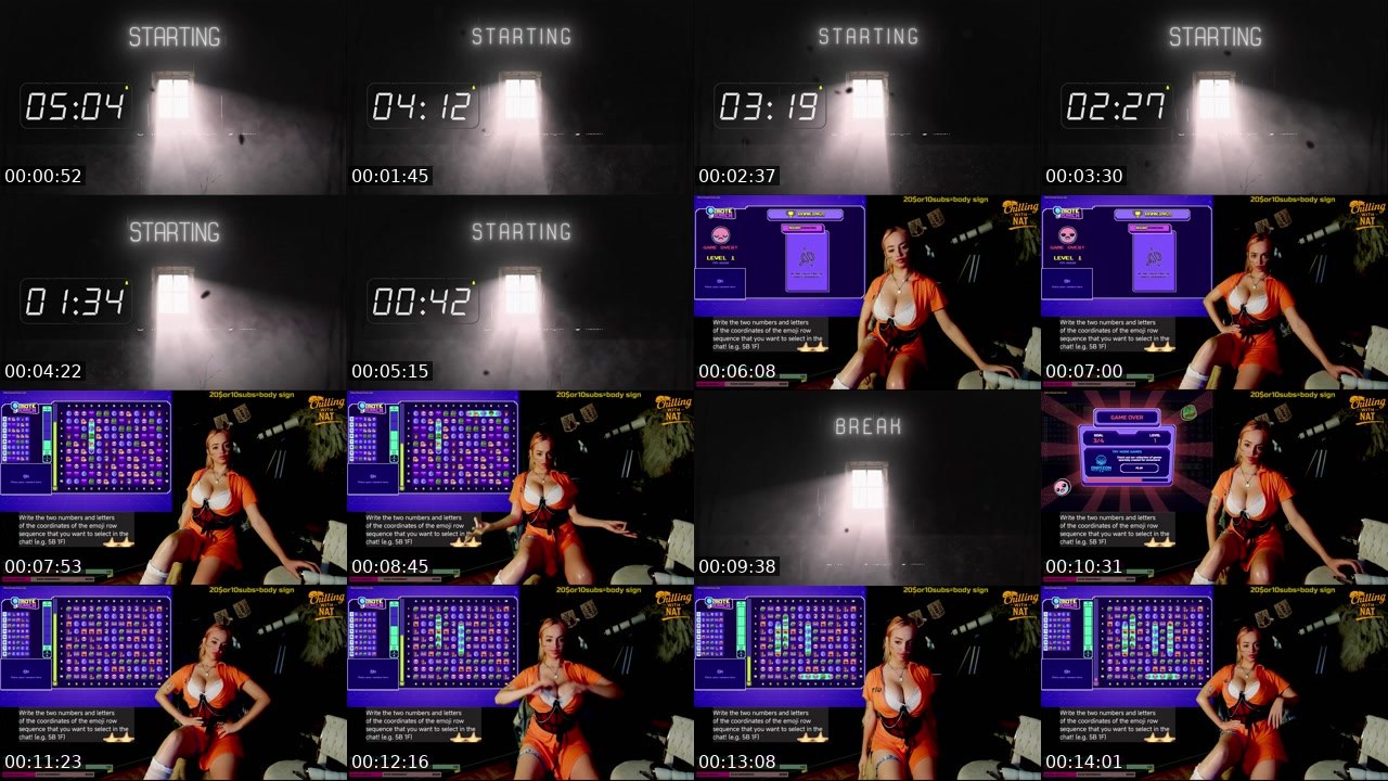 Contact-sheet preview of krypto_nat's Twitch recording