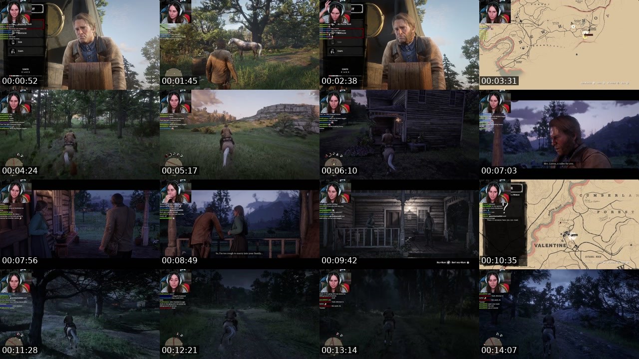 Contact-sheet preview of princess_ines_'s Twitch recording