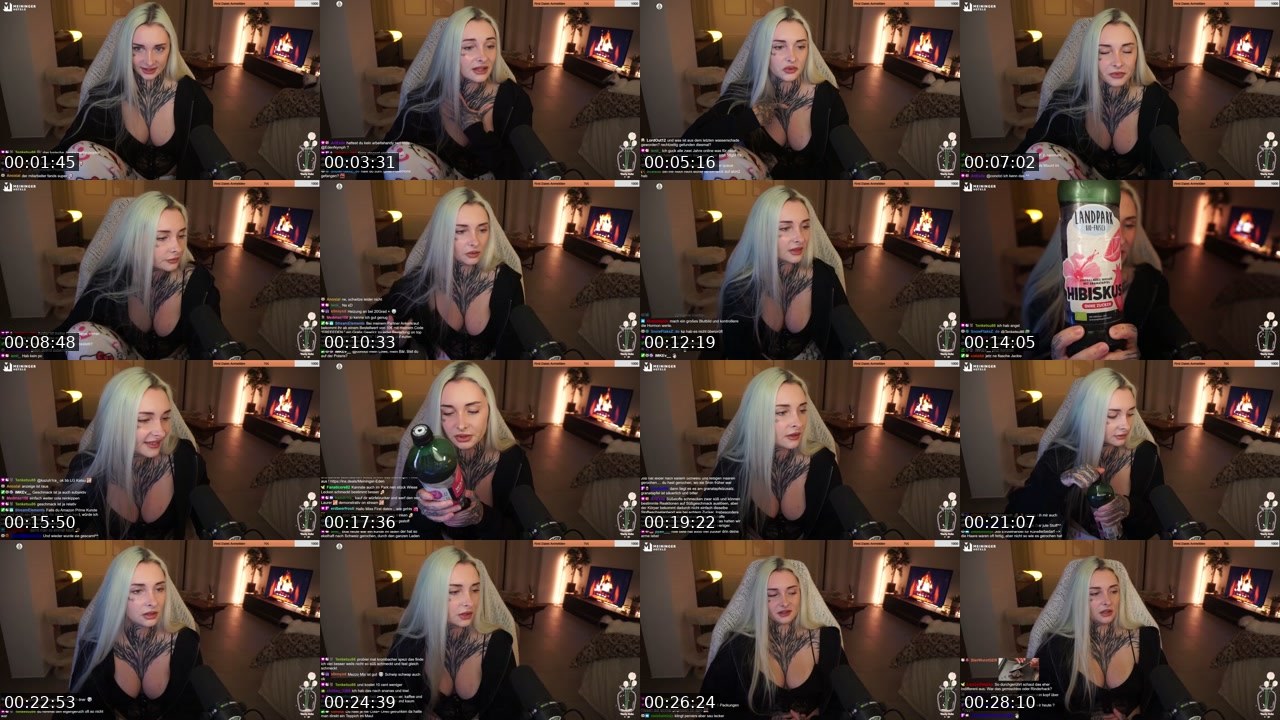 Contact-sheet preview of EdenNymph's Twitch recording
