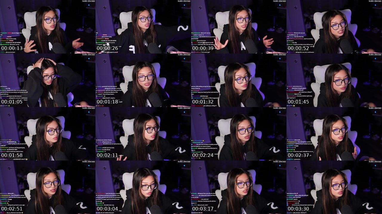 Contact-sheet preview of catrnado's Twitch recording