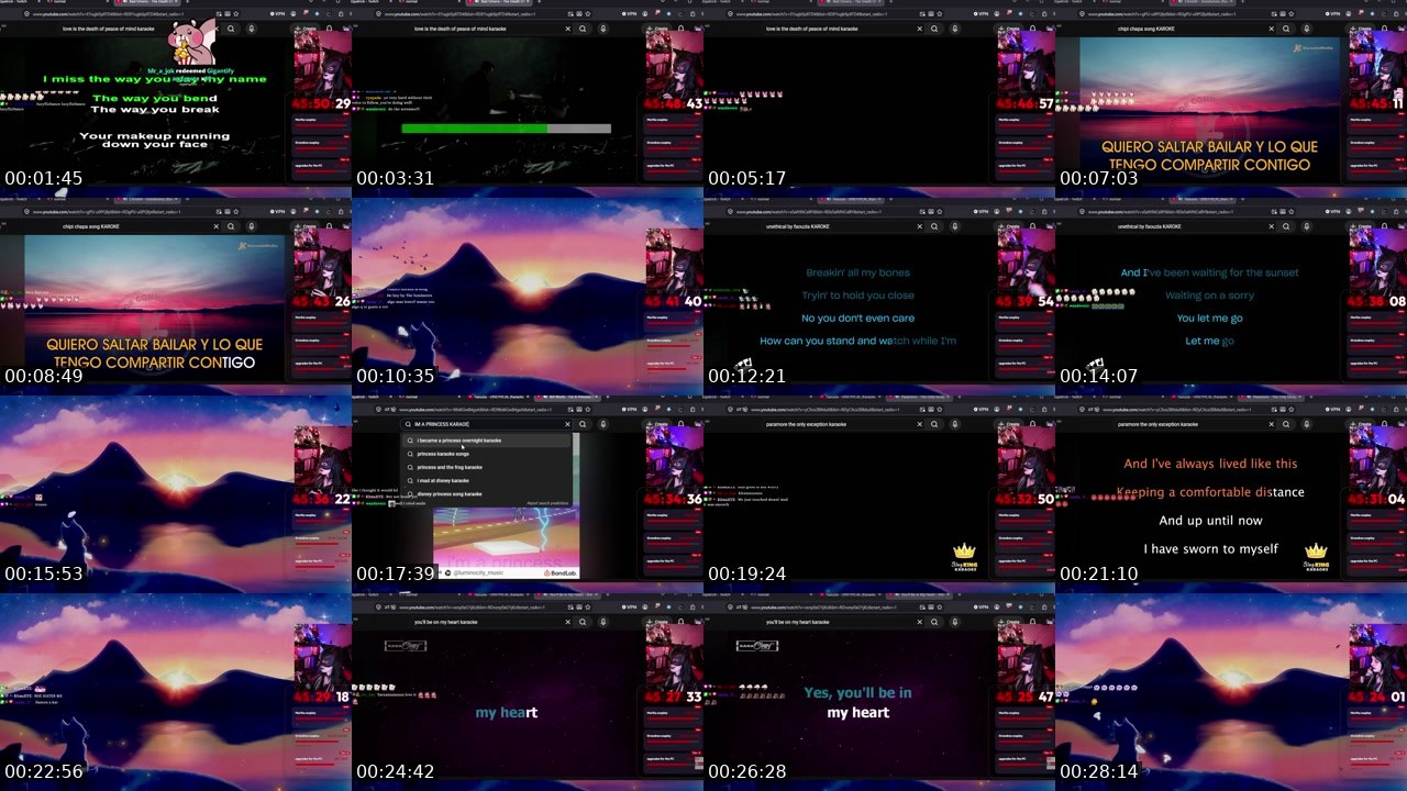 Contact-sheet preview of lucyfitzpatrick's Twitch recording
