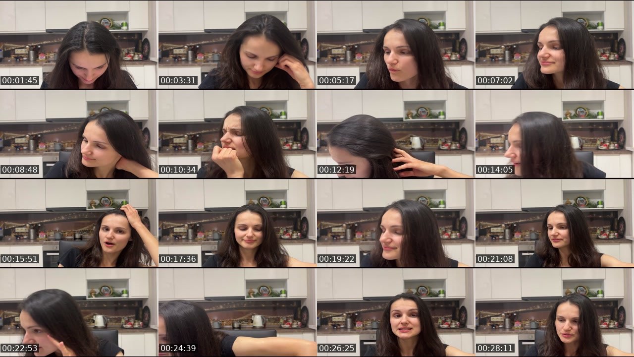 Contact-sheet preview of apunya's Twitch recording