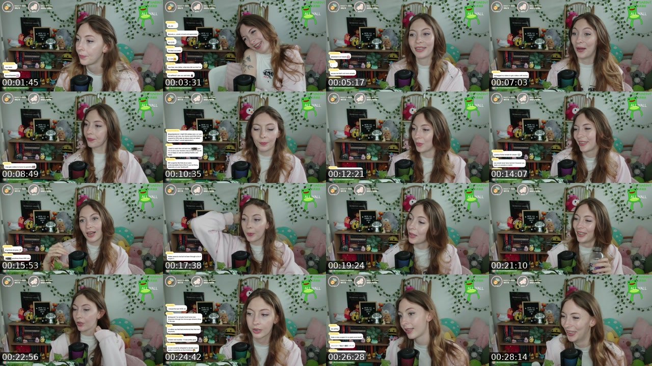 Contact-sheet preview of applejackeroni's Twitch recording