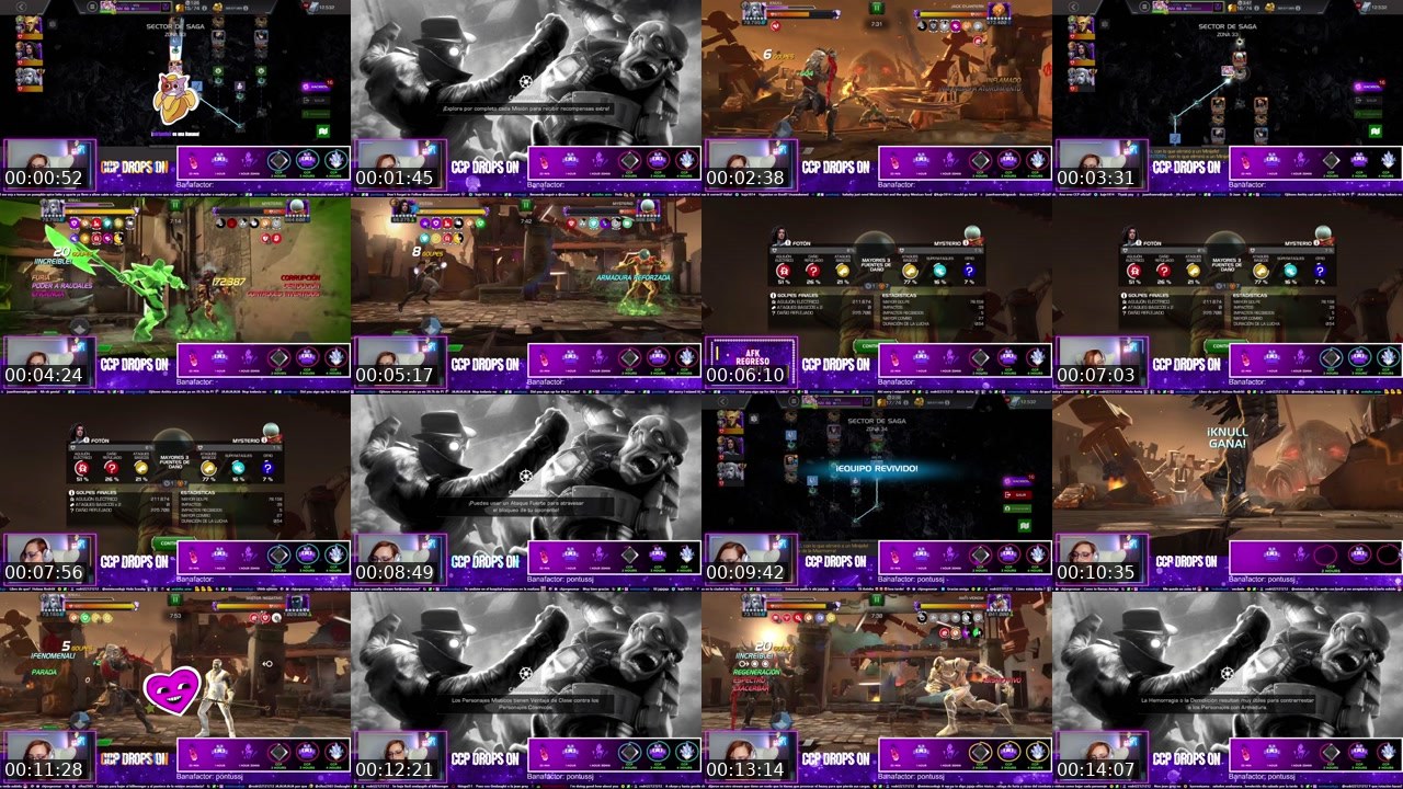 Contact-sheet preview of anabanana's Twitch recording