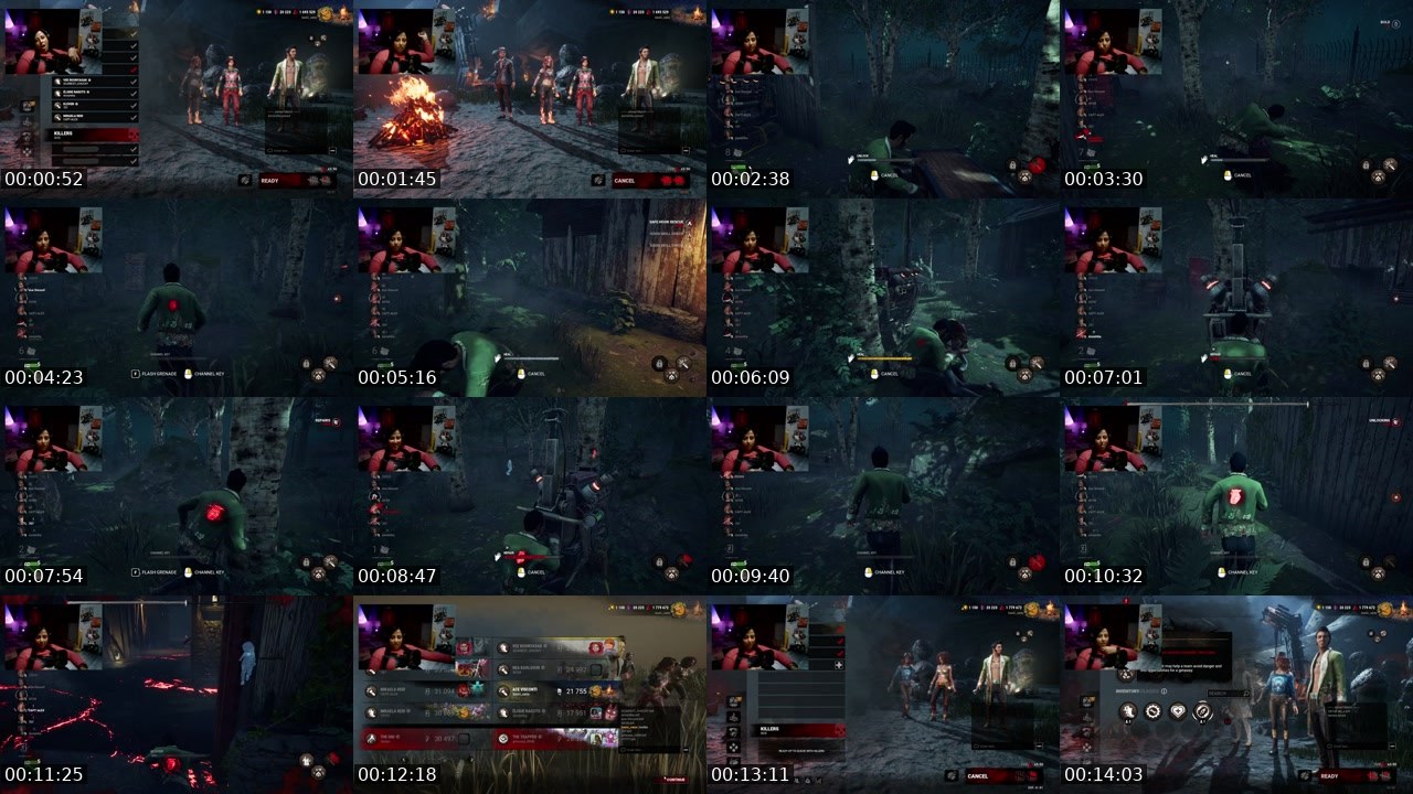 Contact-sheet preview of basic_sans's Twitch recording