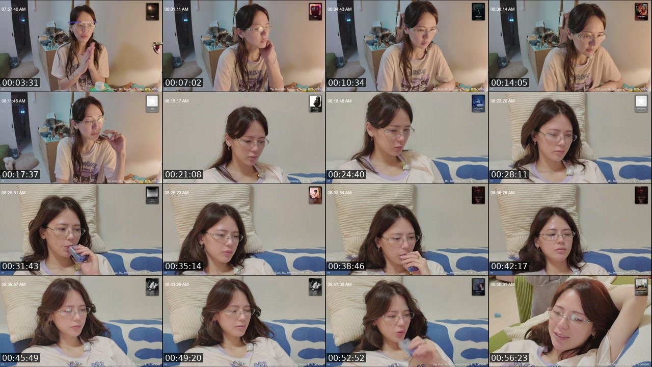 Contact-sheet preview of WithinLUXE's Twitch recording