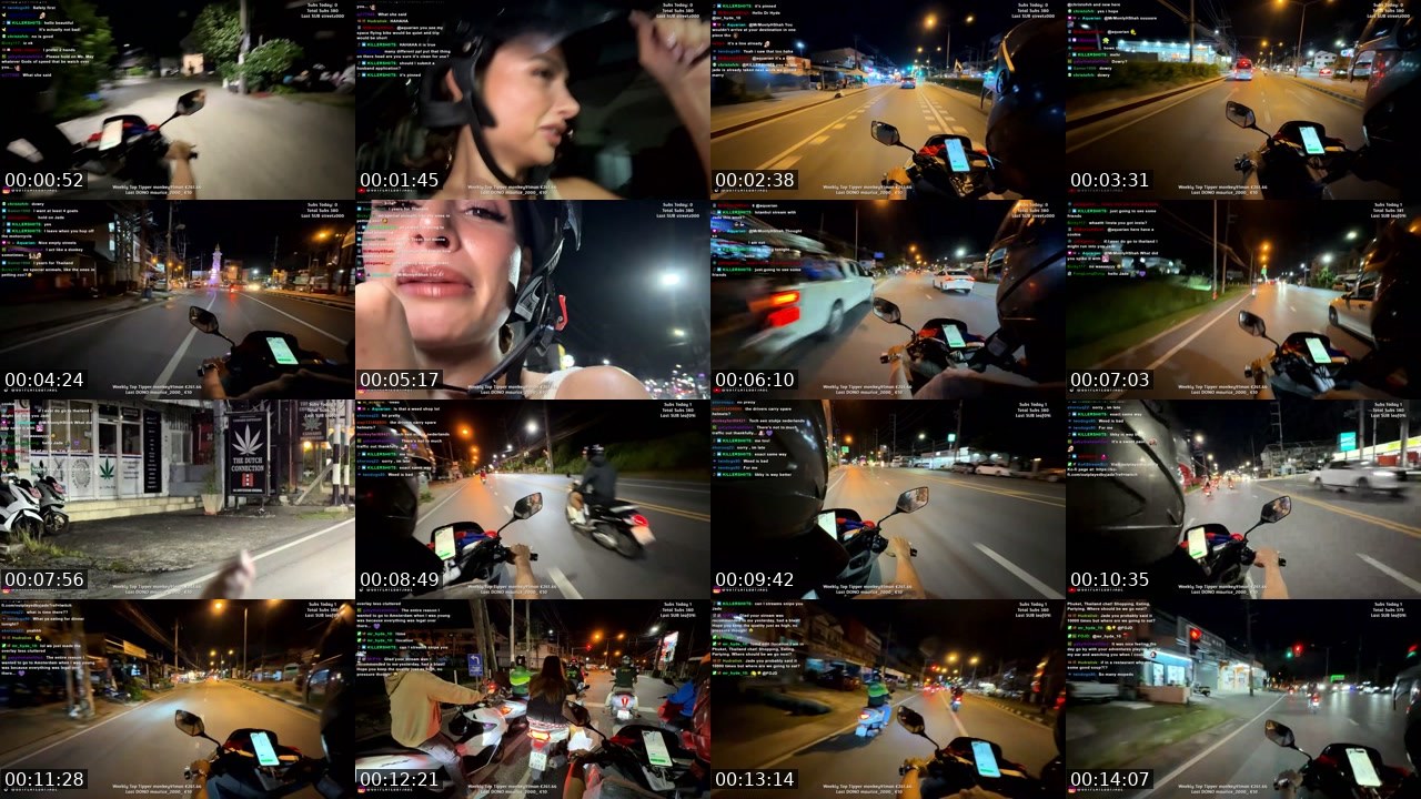 Contact-sheet preview of outplayedbyjade's Twitch recording