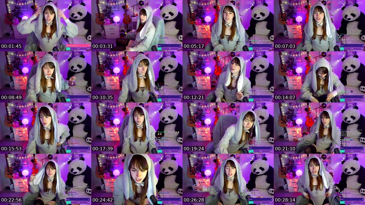 Contact-sheet preview of EtherBytexe's Twitch recording