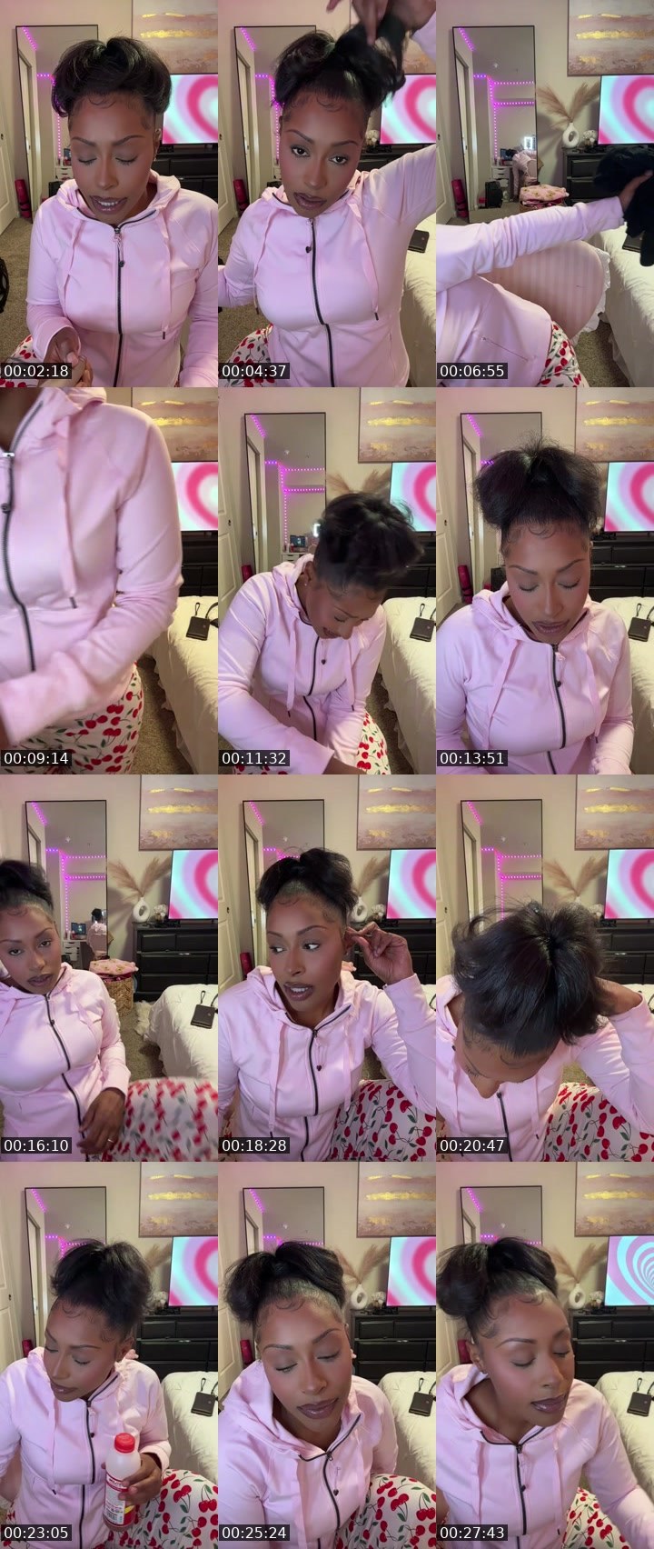 Contact-sheet preview of xziyahdiamond's Twitch recording