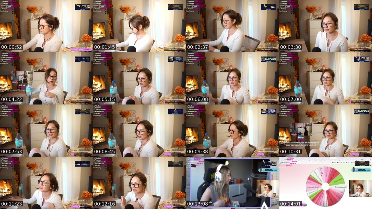 Contact-sheet preview of pandoraa99's Twitch recording