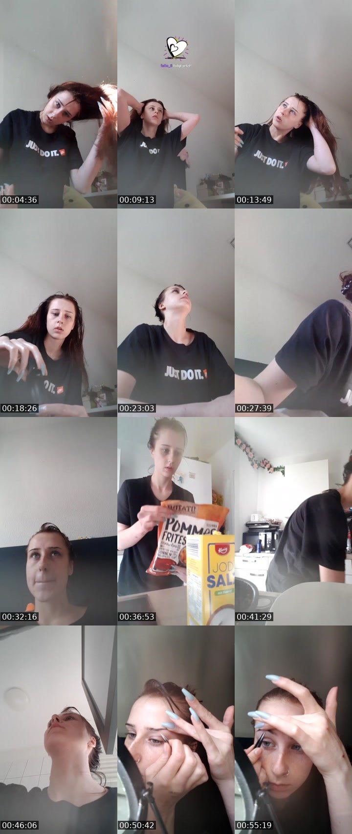 Contact-sheet preview of julie_aka_jesus's Twitch recording