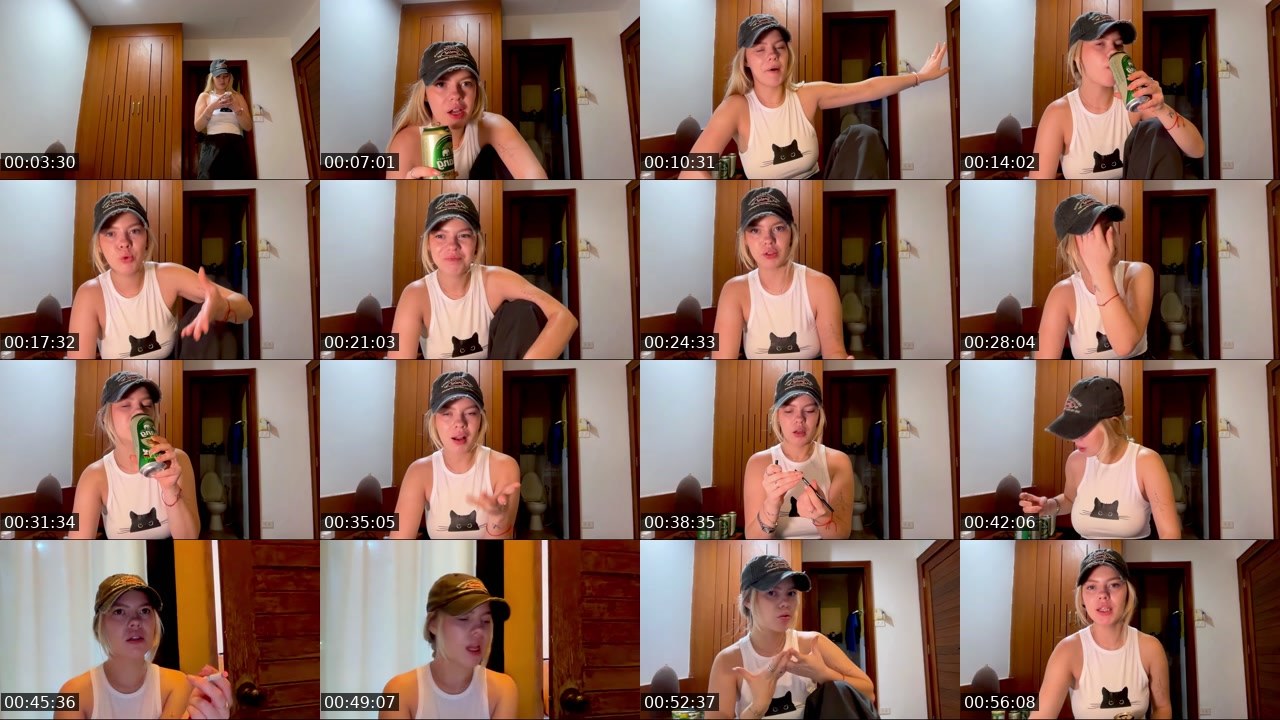Contact-sheet preview of VIKIM0USE's Twitch recording