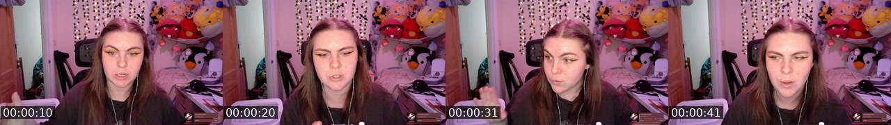 Contact-sheet preview of ilovecapybarasssss's Twitch recording