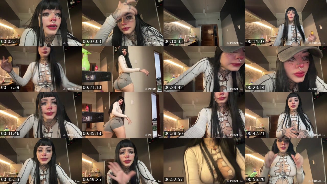 Contact-sheet preview of yasmimcattoficial's Twitch recording