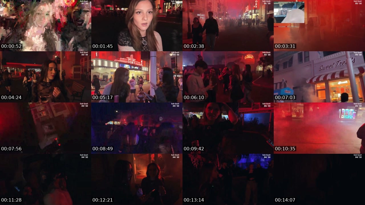 Contact-sheet preview of Aliythia's Twitch recording