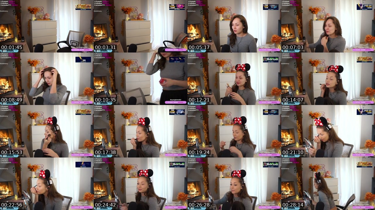 Contact-sheet preview of pandoraa99's Twitch recording