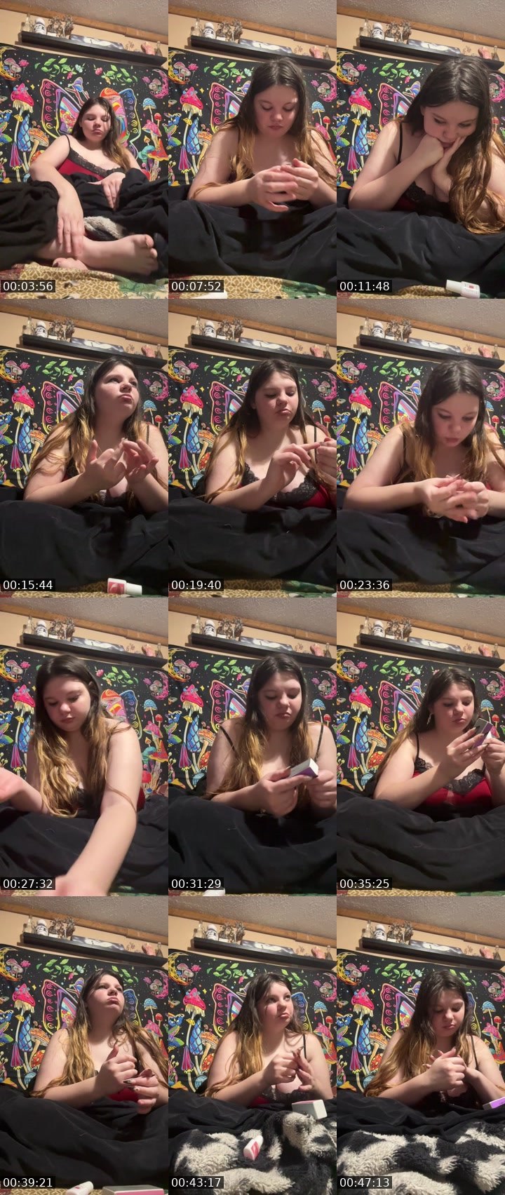 Contact-sheet preview of laynamalonee's Twitch recording