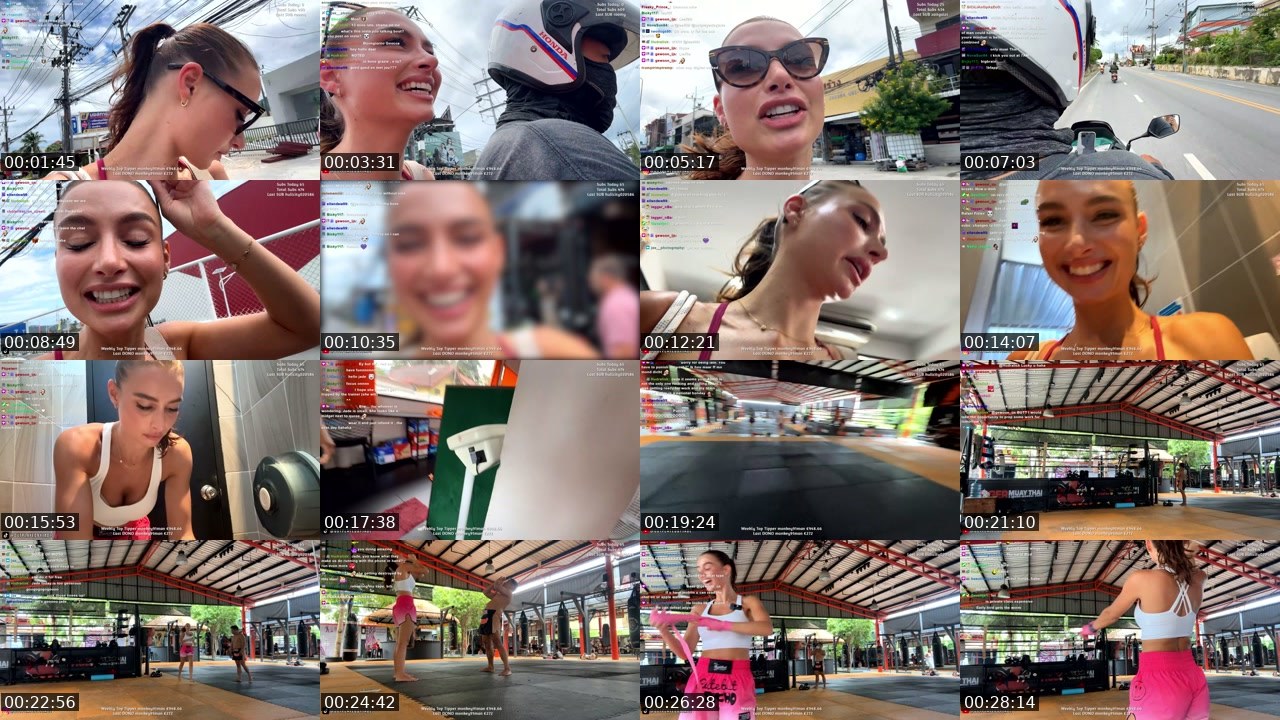 Contact-sheet preview of outplayedbyjade's Twitch recording