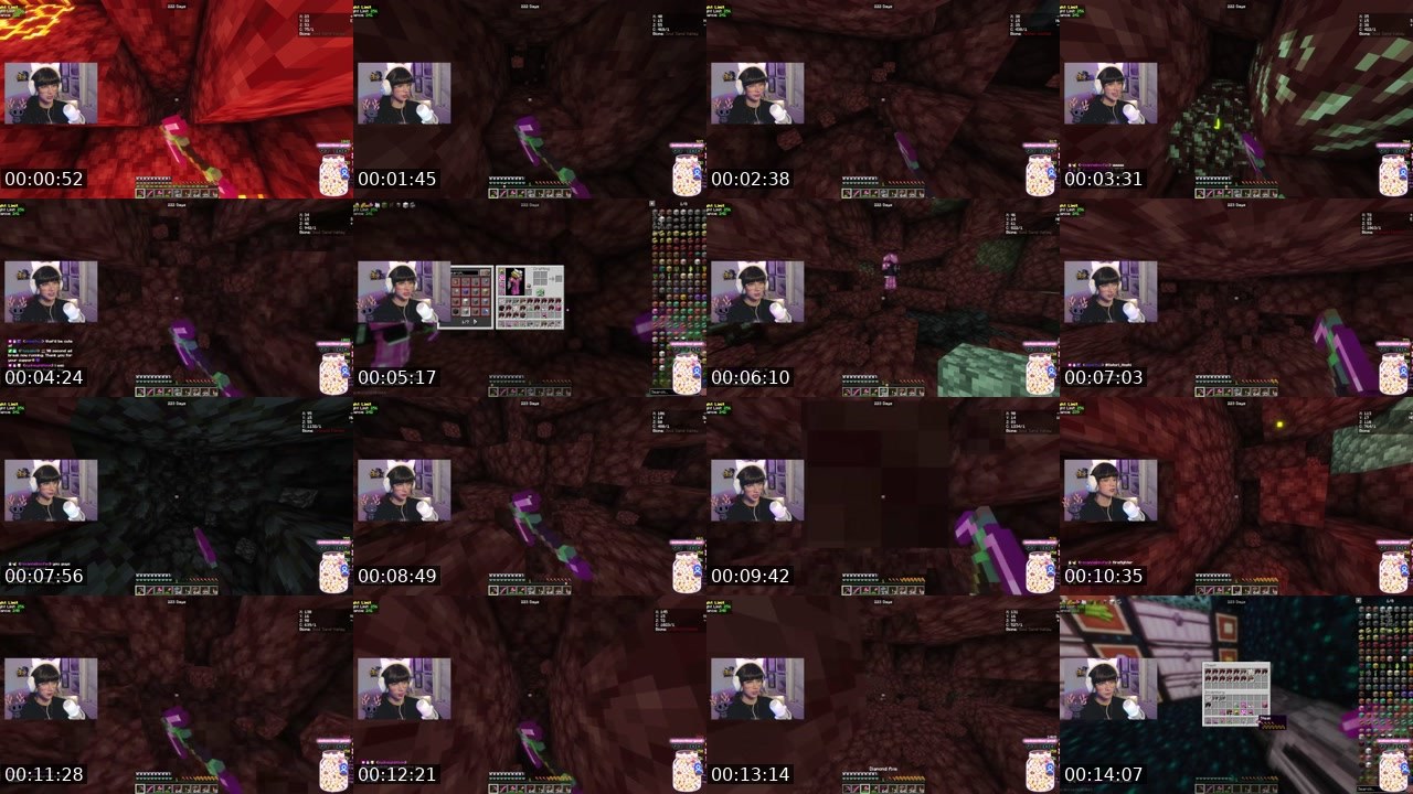 Contact-sheet preview of bettyplayz_'s Twitch recording