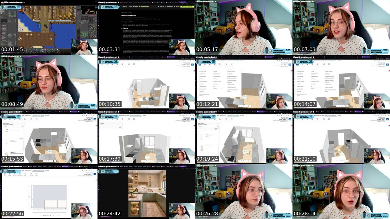 Contact-sheet preview of Menders_7's Twitch recording