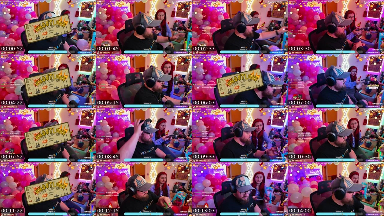 Contact-sheet preview of knightenator's Twitch recording