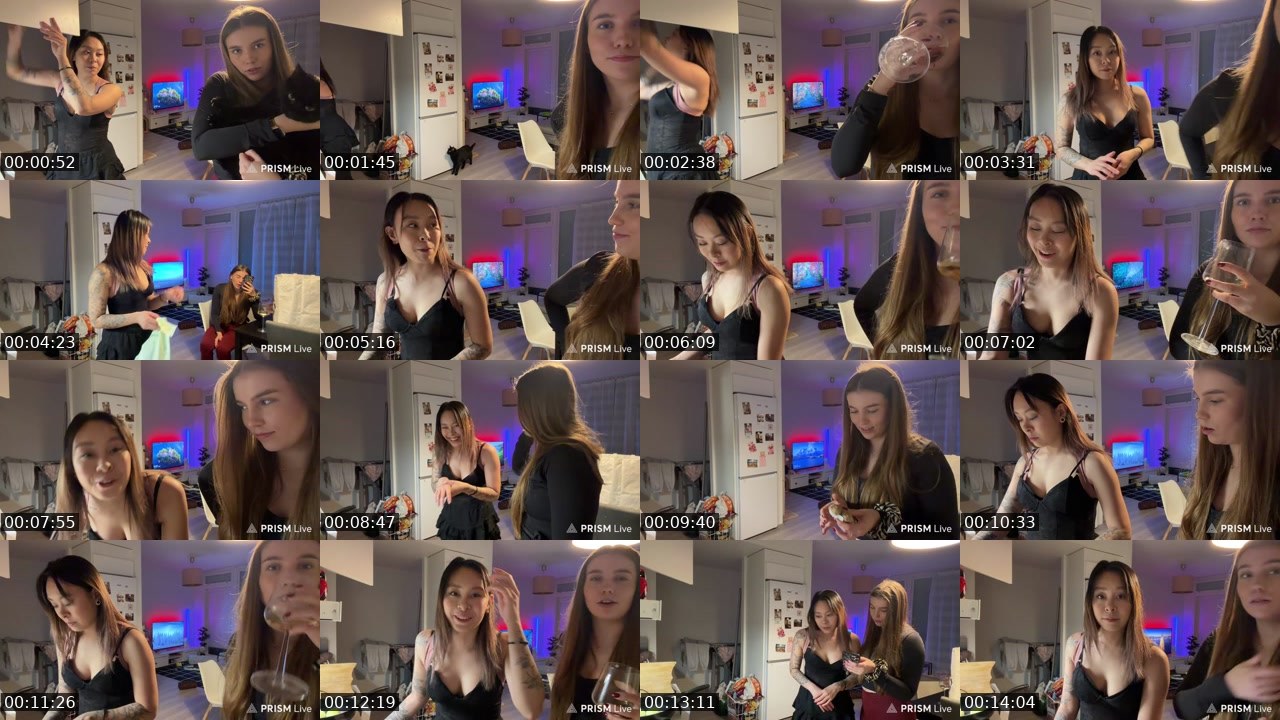 Contact-sheet preview of tinniw's Twitch recording