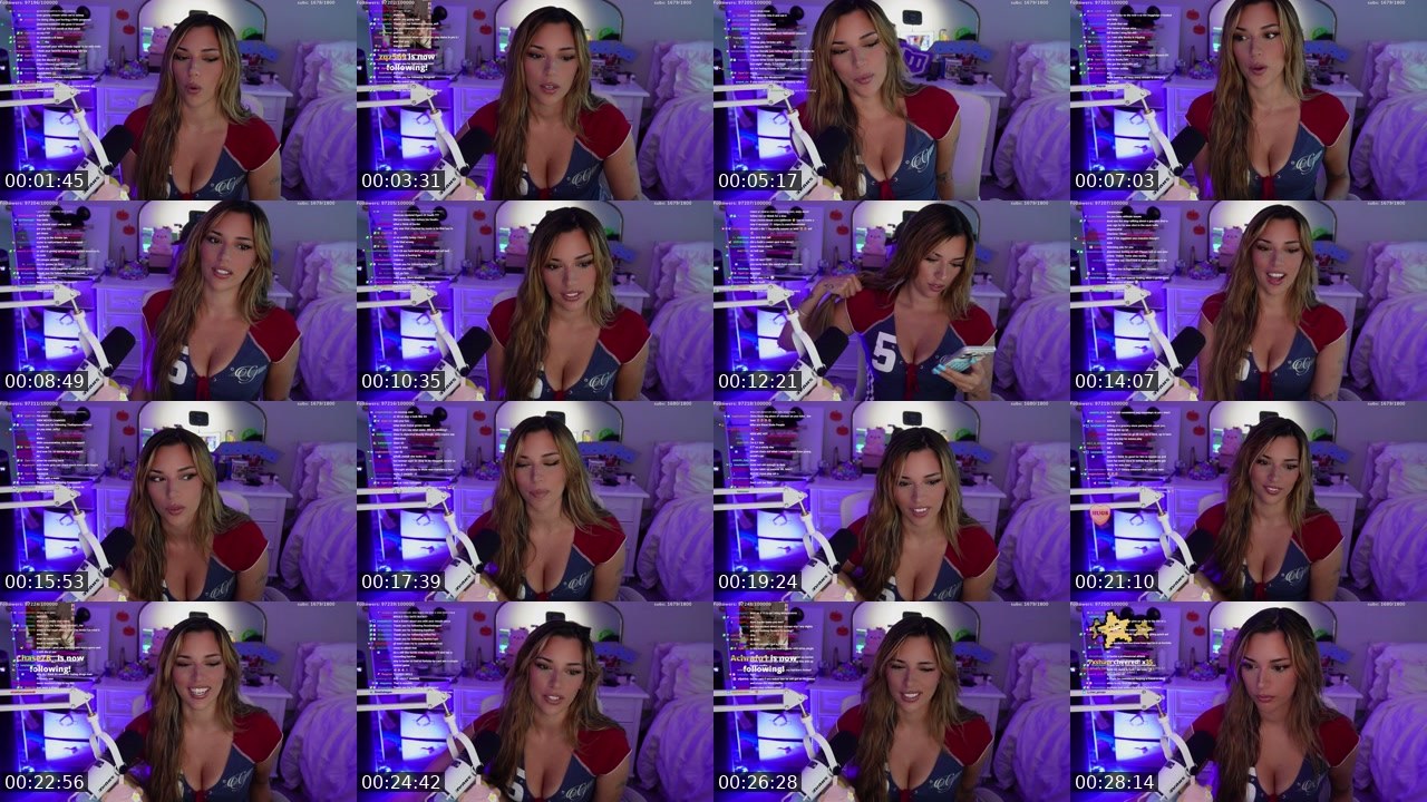 Contact-sheet preview of mole's Twitch recording