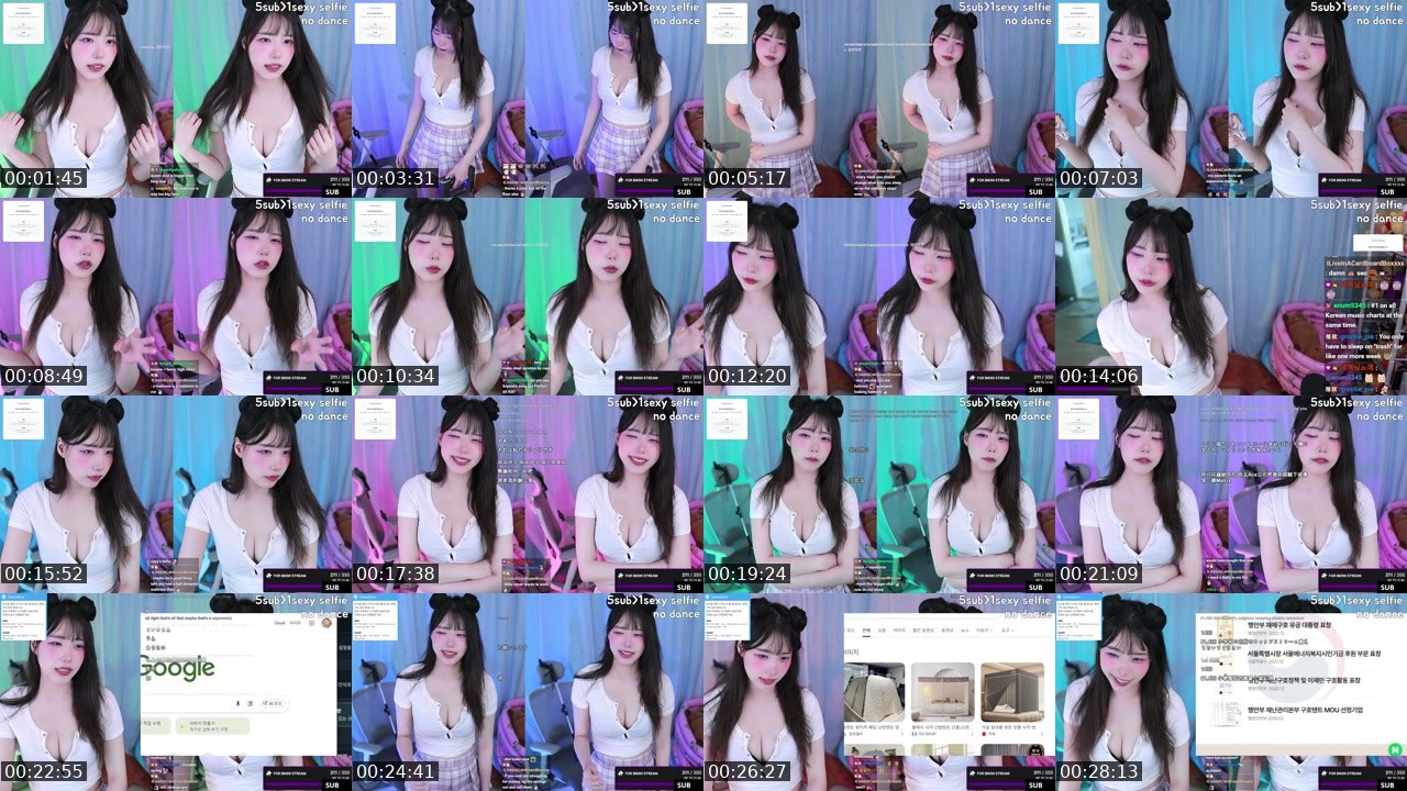 Contact-sheet preview of 세계__'s Twitch recording