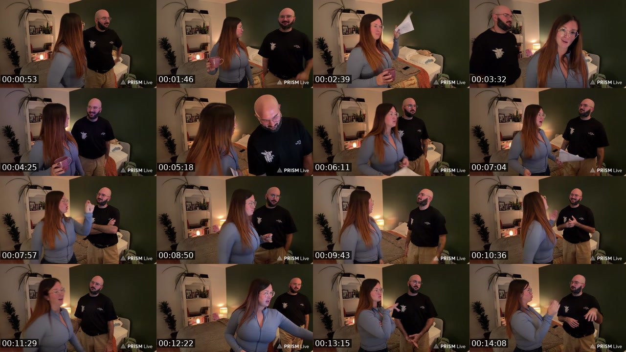 Contact-sheet preview of chloee_fitgamer's Twitch recording