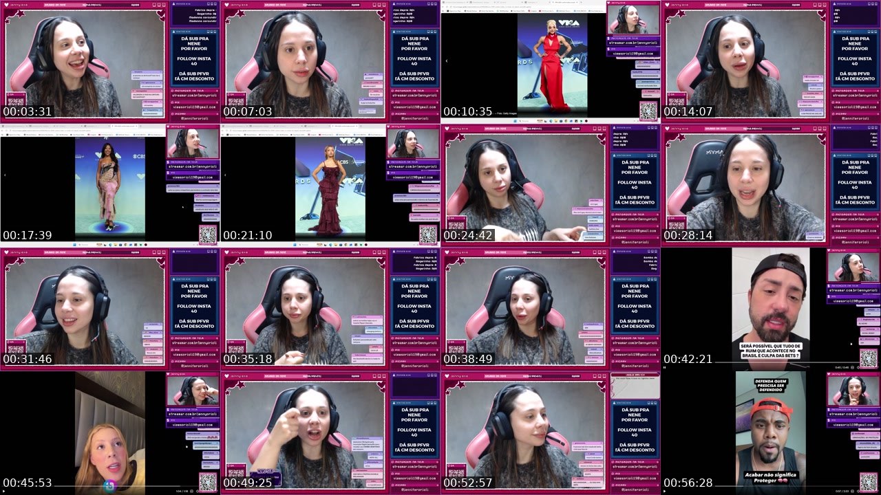 Contact-sheet preview of jennyprioli's Twitch recording
