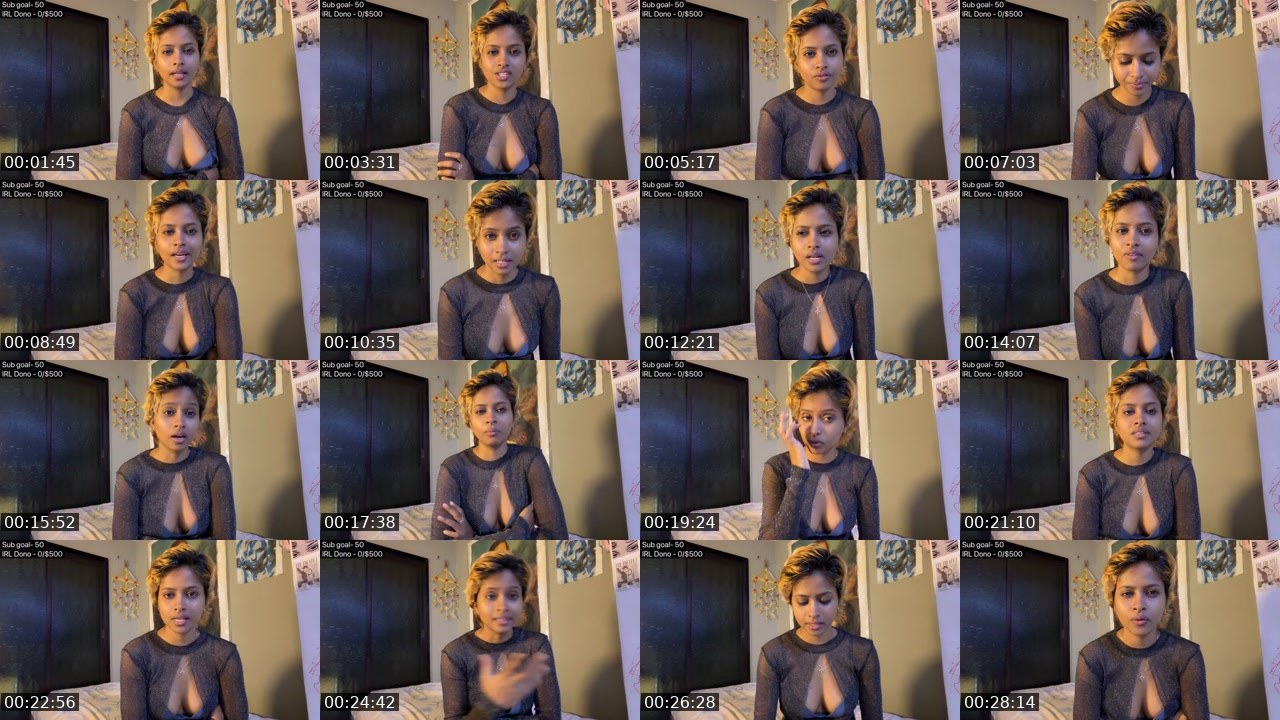 Contact-sheet preview of shaviwoo's Twitch recording