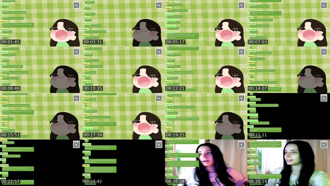 Contact-sheet preview of olayaslive's Twitch recording