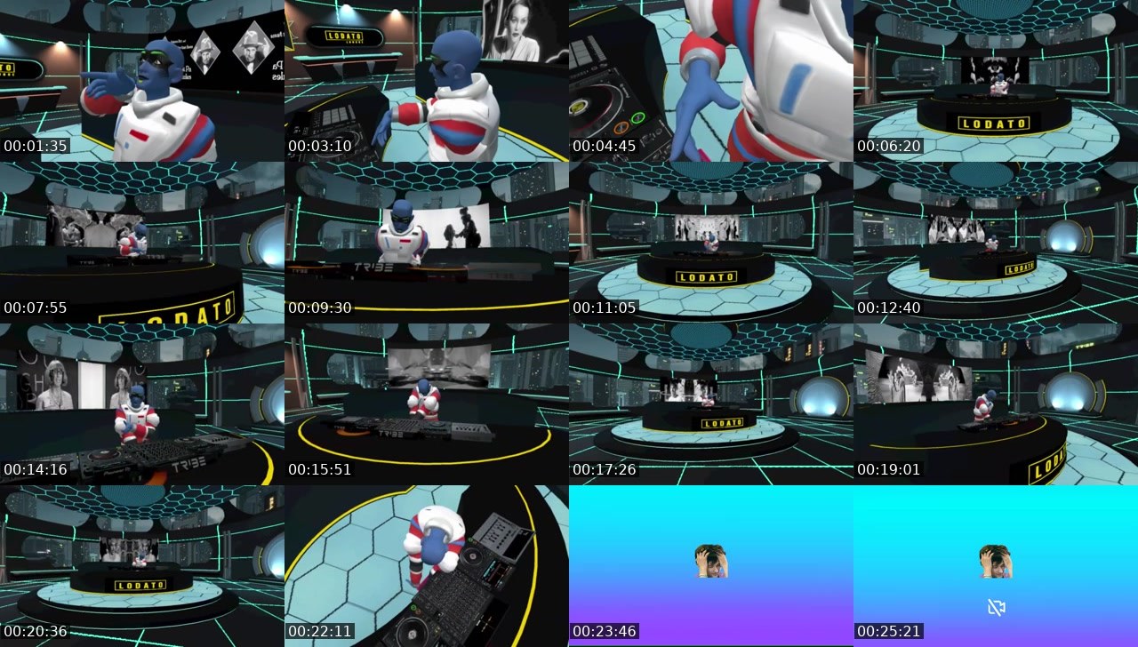 Contact-sheet preview of neonfunkinrussell's Twitch recording