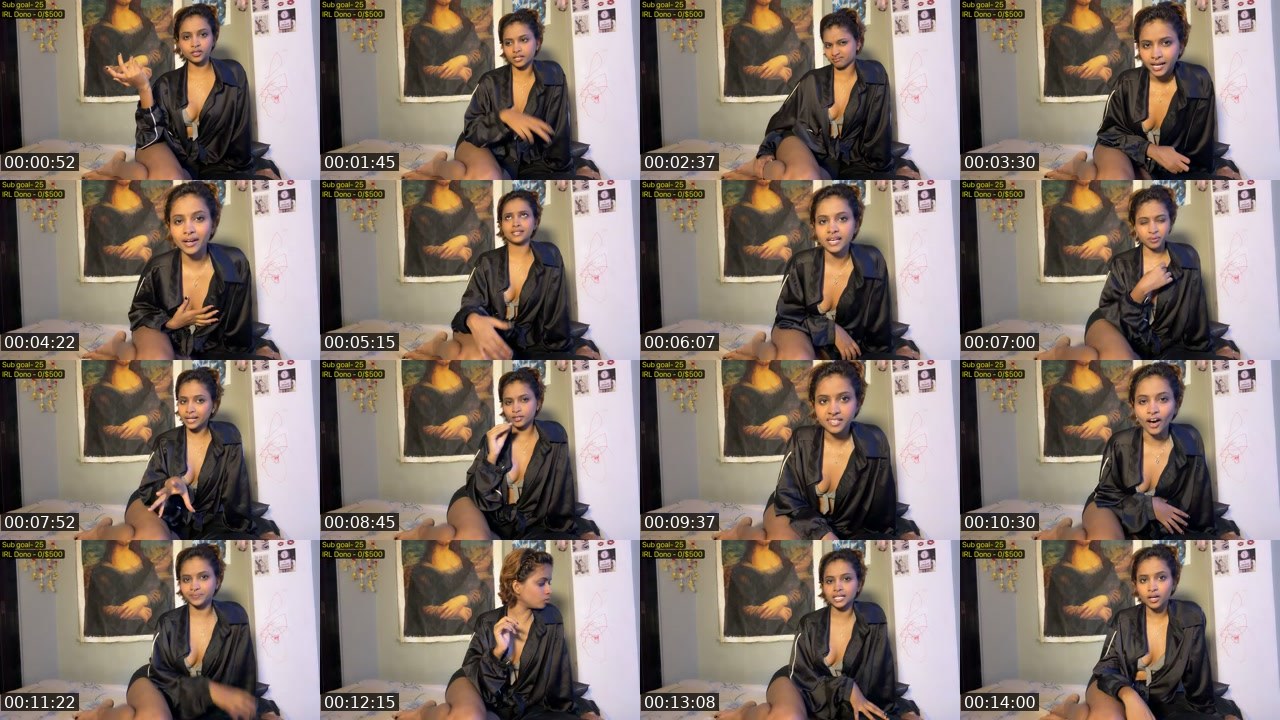 Contact-sheet preview of shaviwoo's Twitch recording