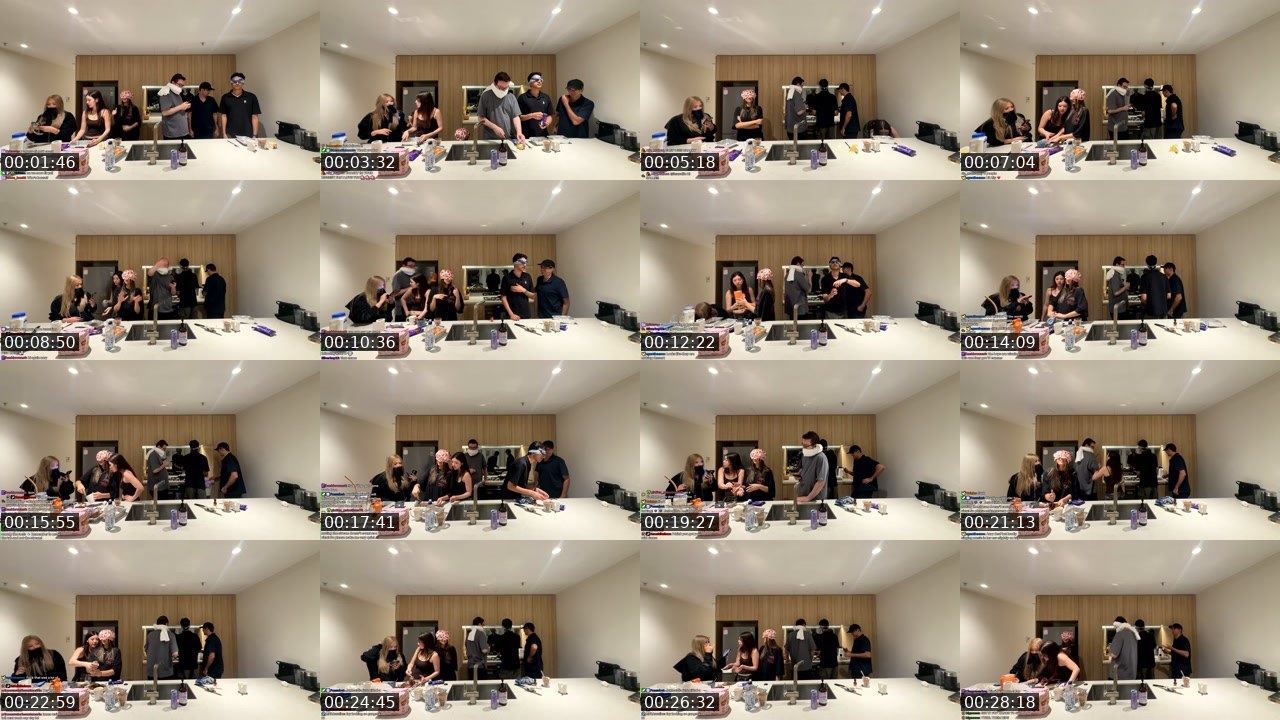 Contact-sheet preview of cazelise's Twitch recording