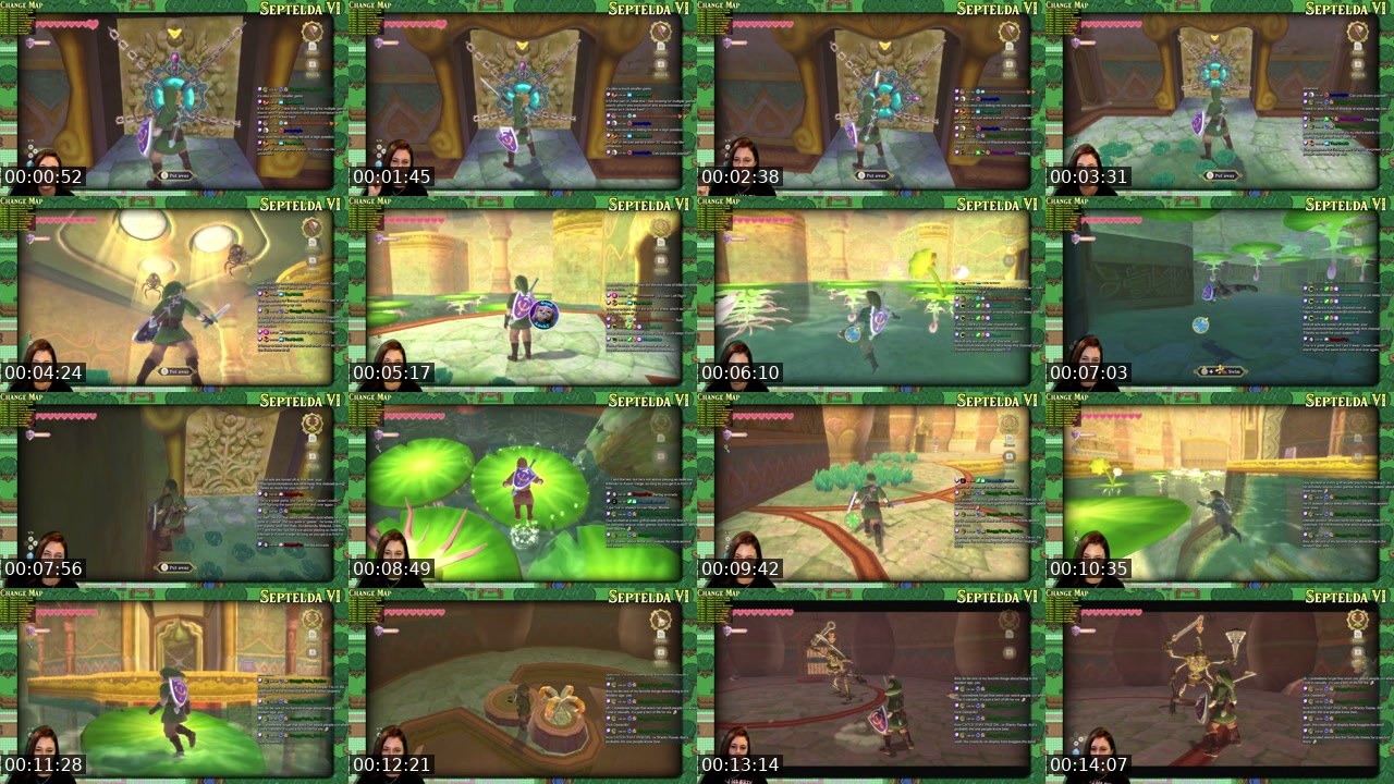 Contact-sheet preview of CobraCommanda's Twitch recording