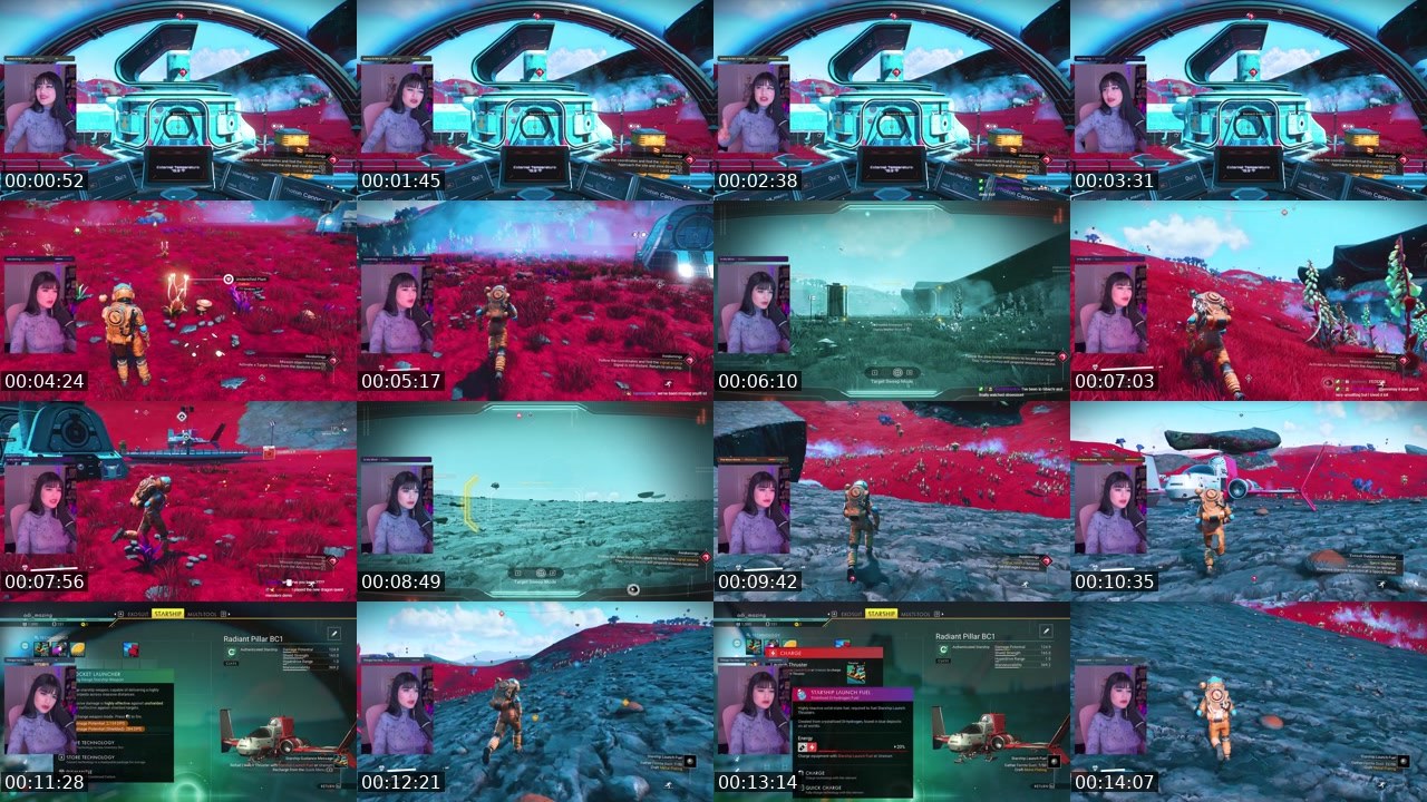 Contact-sheet preview of adi_mazing's Twitch recording