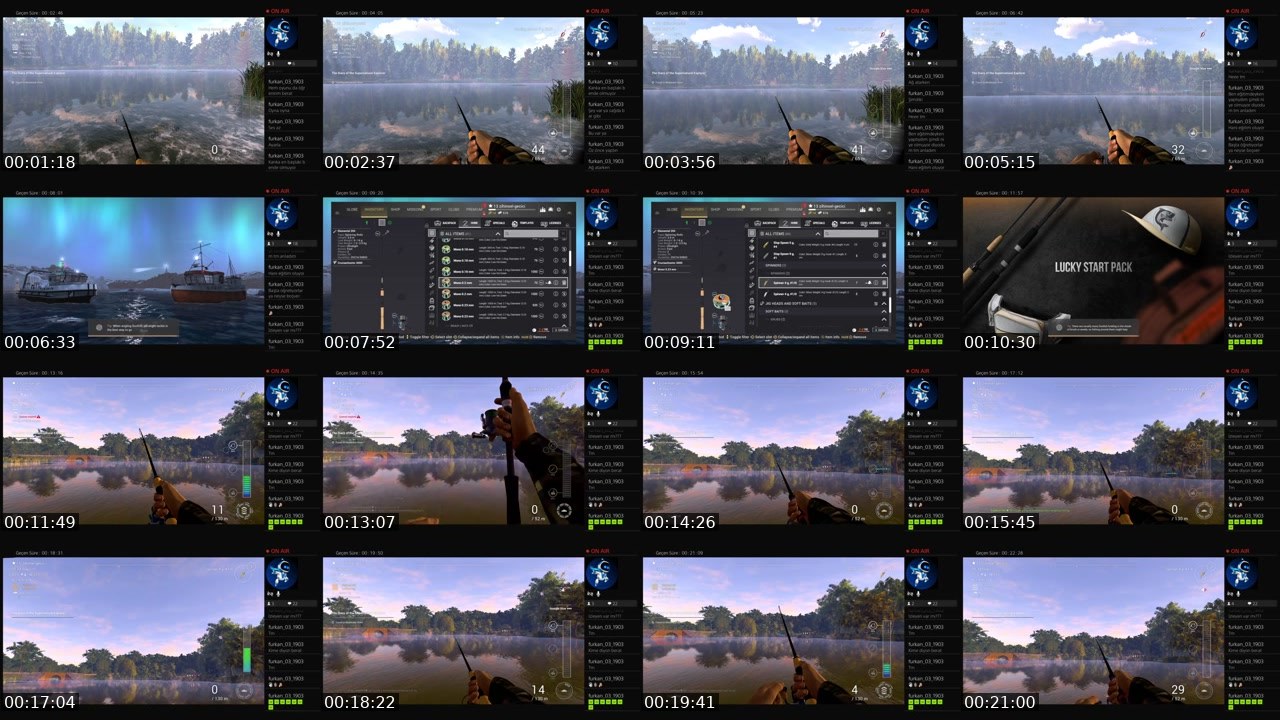 Contact-sheet preview of oyunsevet's Twitch recording