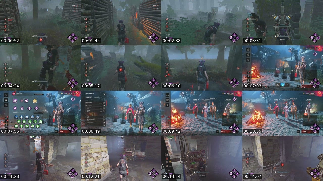 Contact-sheet preview of DayTheGemini's Twitch recording