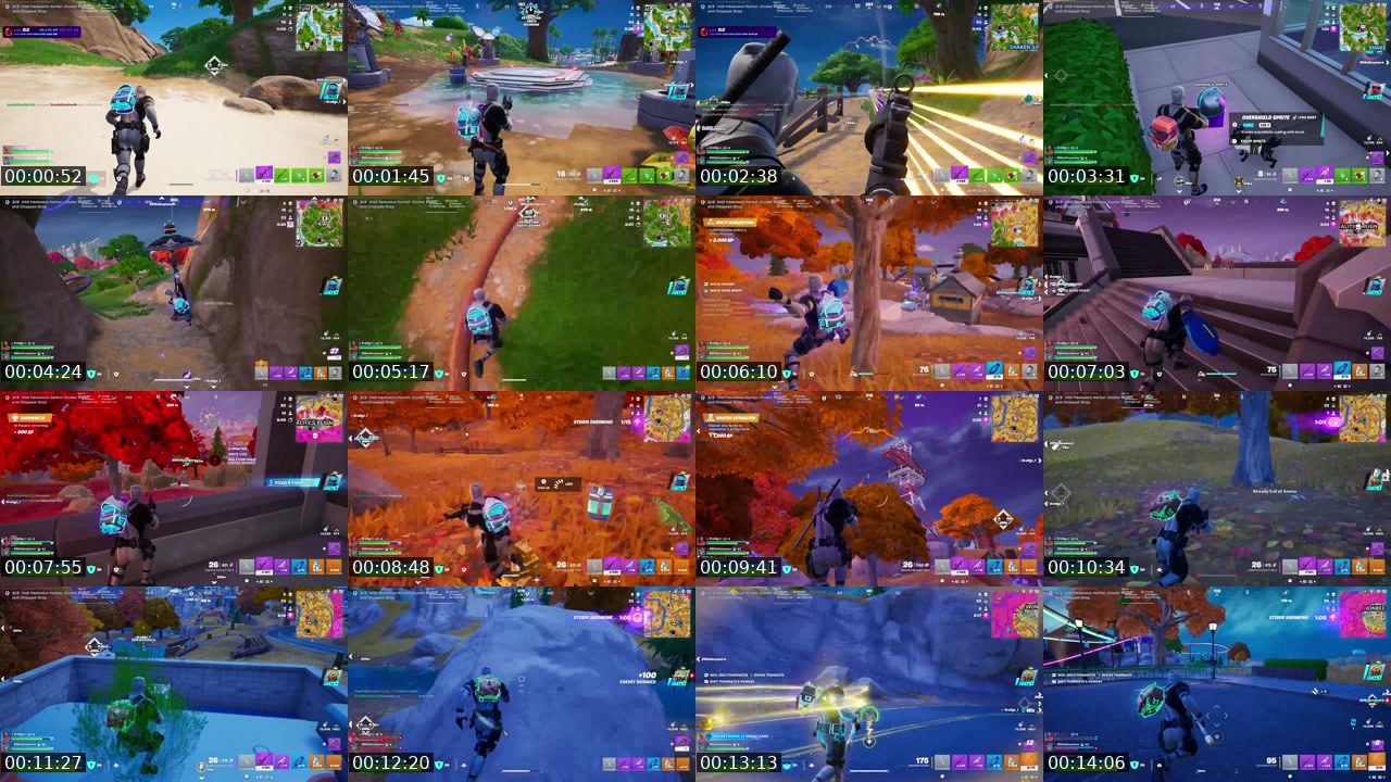 Contact-sheet preview of basicmichelle's Twitch recording
