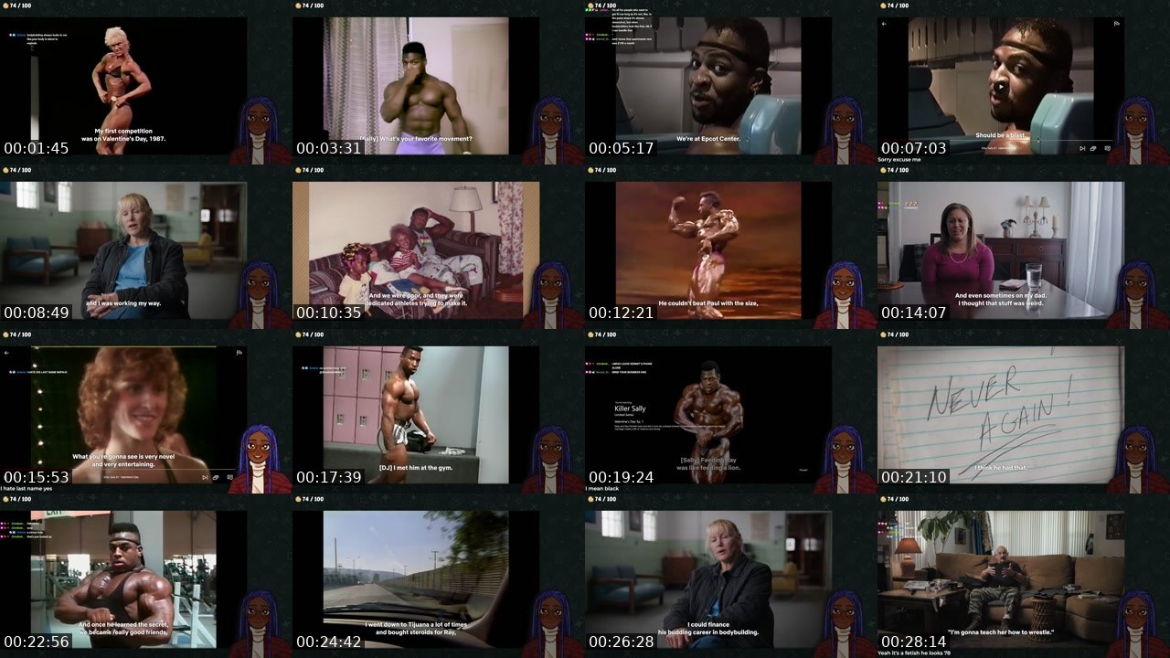 Contact-sheet preview of ItsMarigoldx's Twitch recording