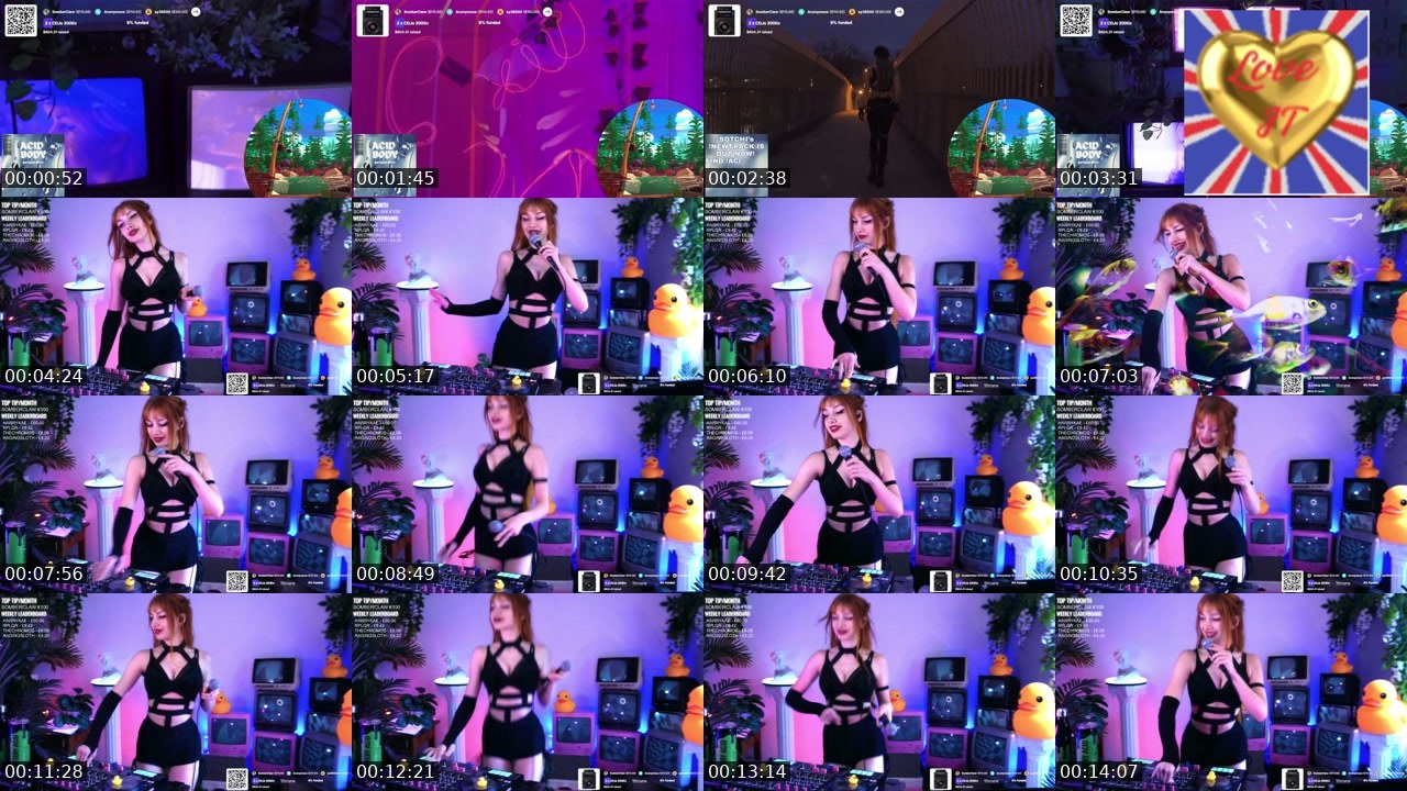 Contact-sheet preview of SOTCHI_RIOT's Twitch recording