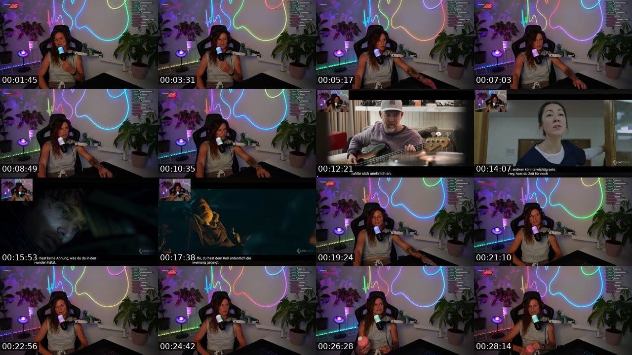 Contact-sheet preview of Infected_Fay's Twitch recording