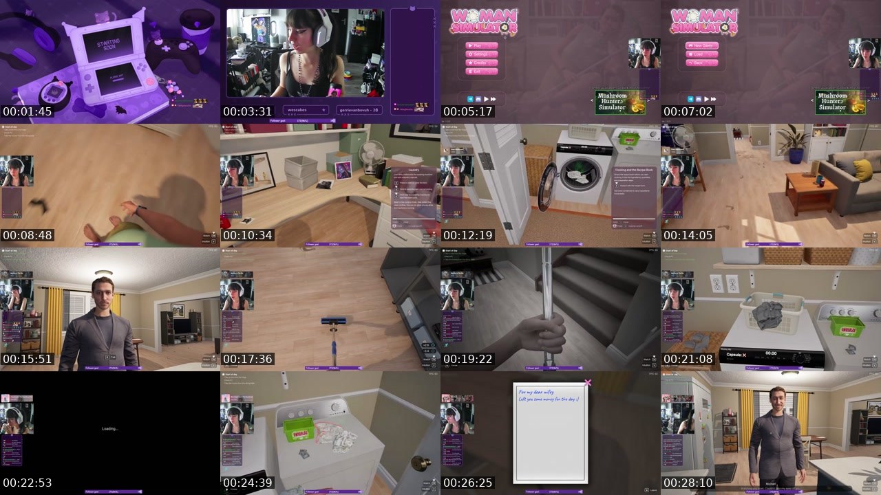 Contact-sheet preview of rainghoulie's Twitch recording