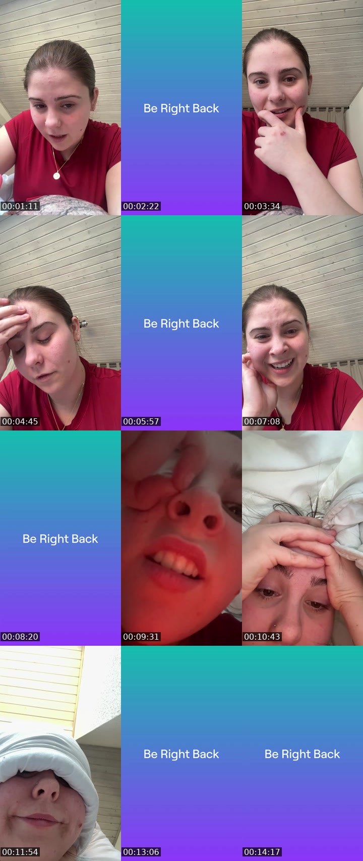 Contact-sheet preview of chickshnitty's Twitch recording