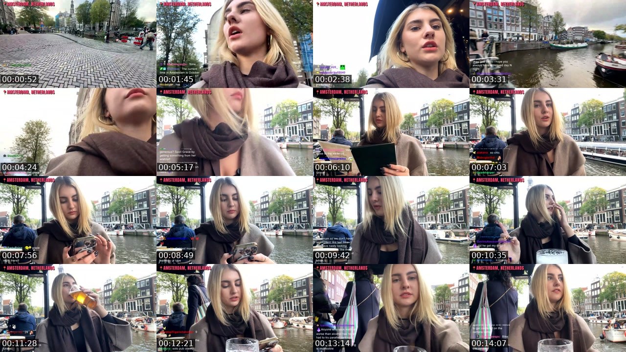 Contact-sheet preview of gracelyra's Twitch recording
