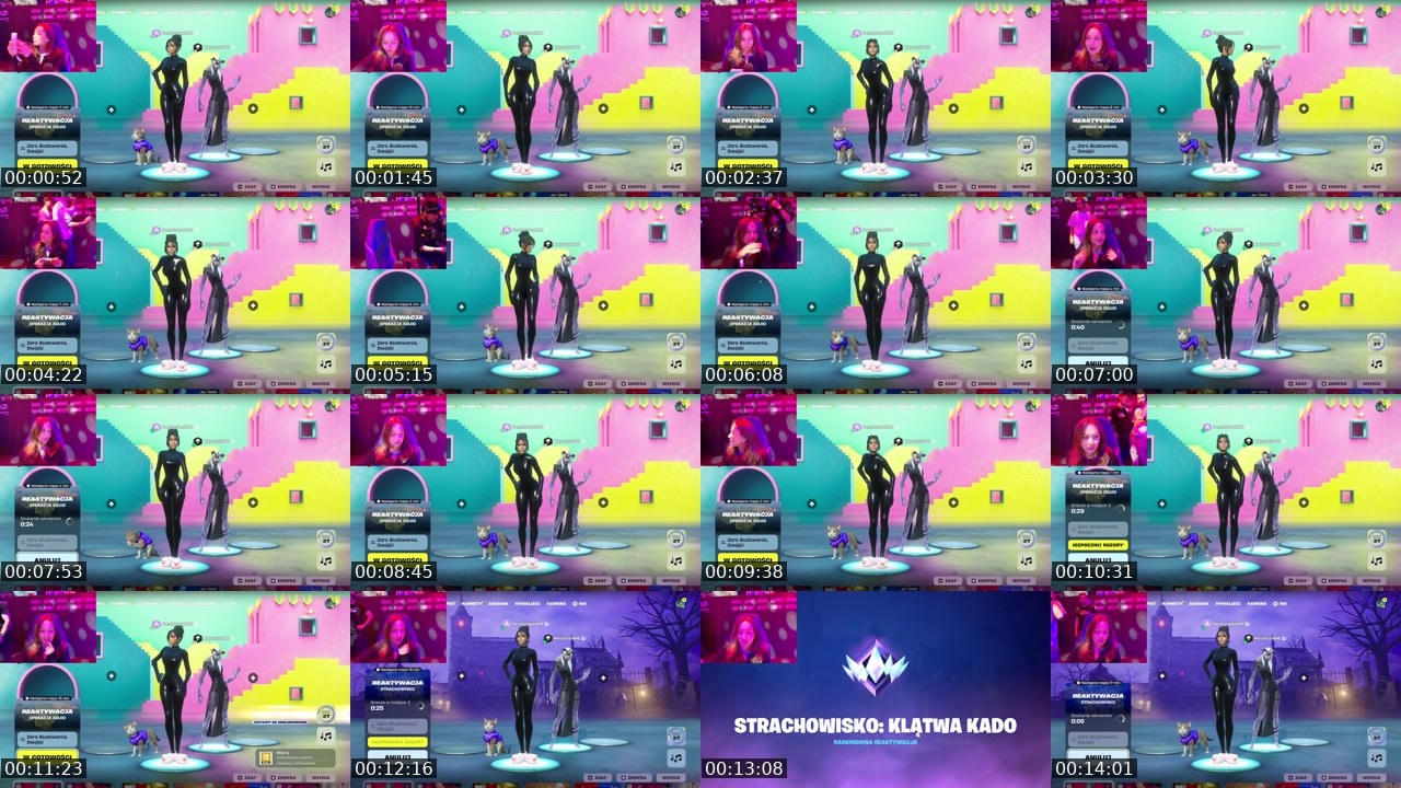 Contact-sheet preview of pandoraa99's Twitch recording