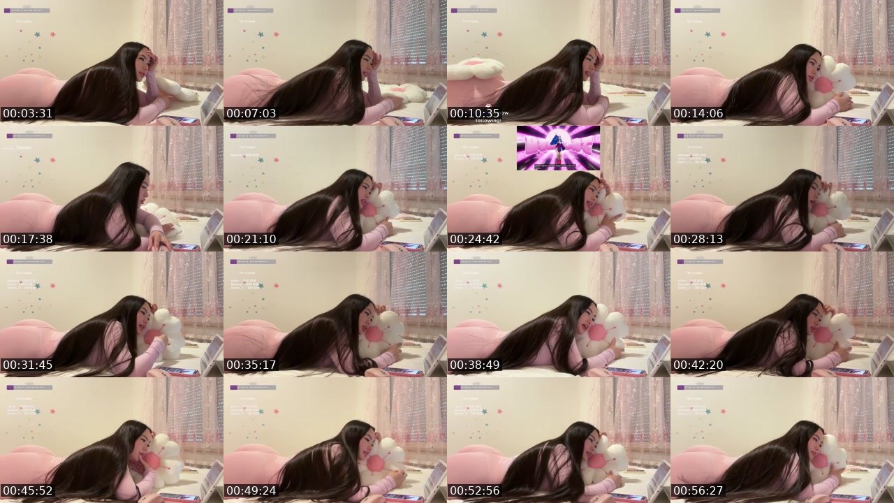Contact-sheet preview of come_from's Twitch recording
